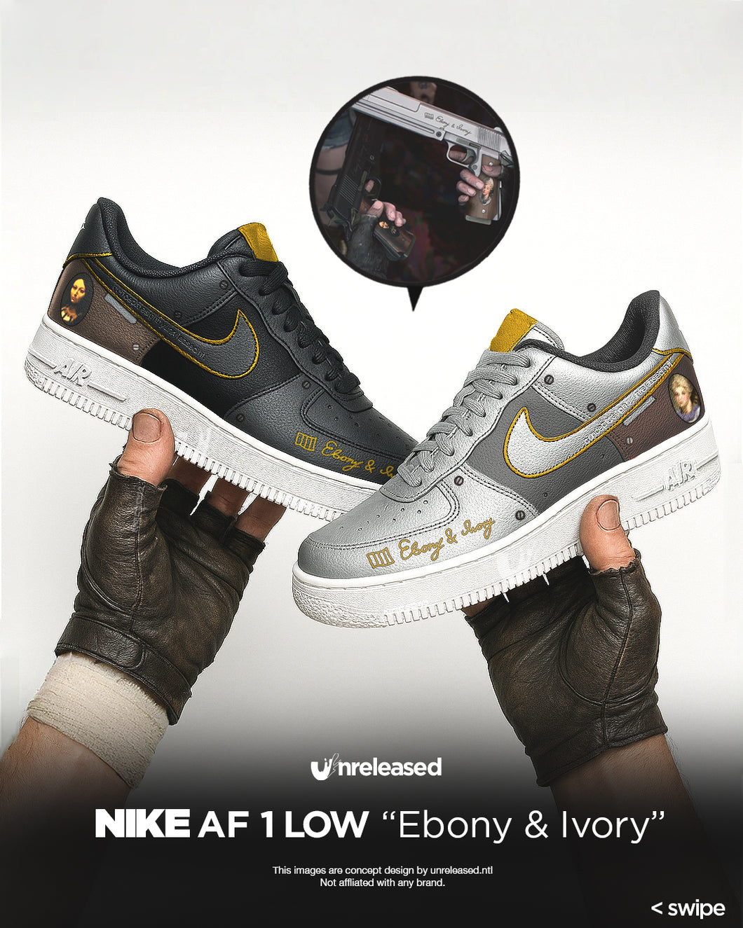 Unreleased - AF1 Ebony and Ivory (Dante)